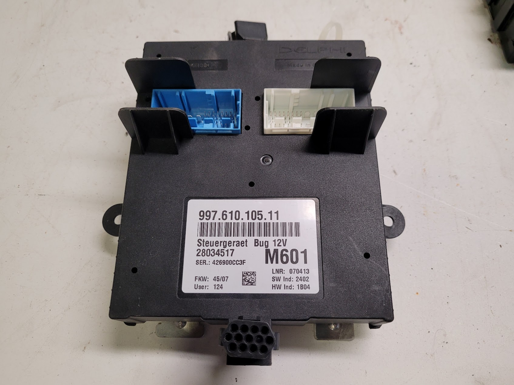 Chassis Control Module for Porsche vehicles
