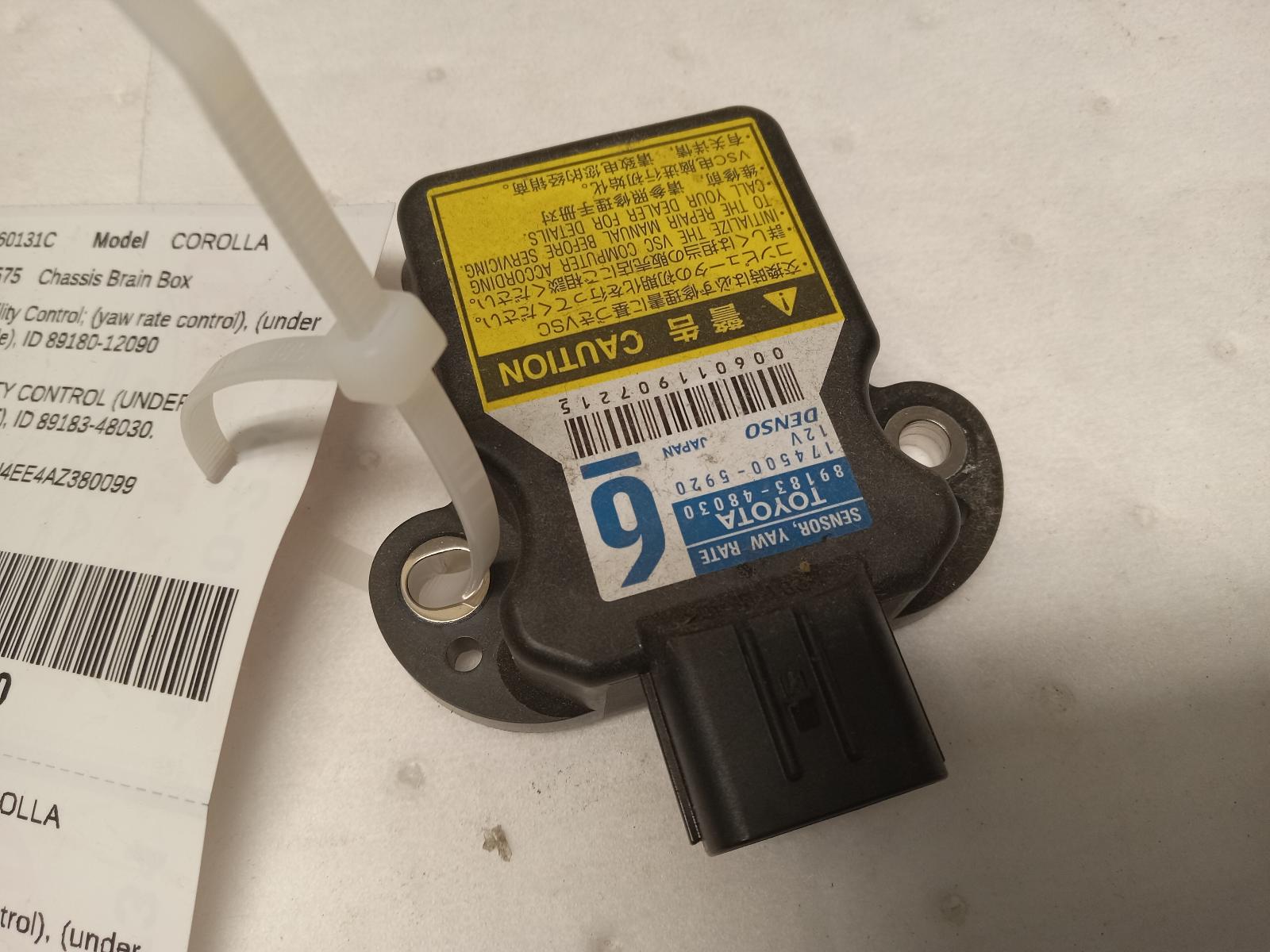 Chassis Control Module for Toyota vehicles