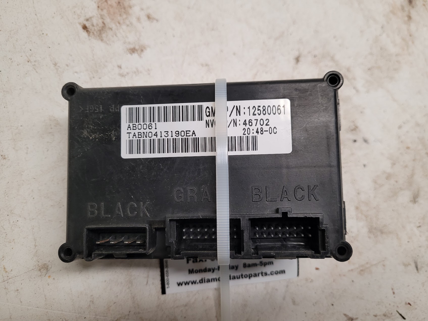 Chassis Control Module for Chevrolet and GMC vehicles
