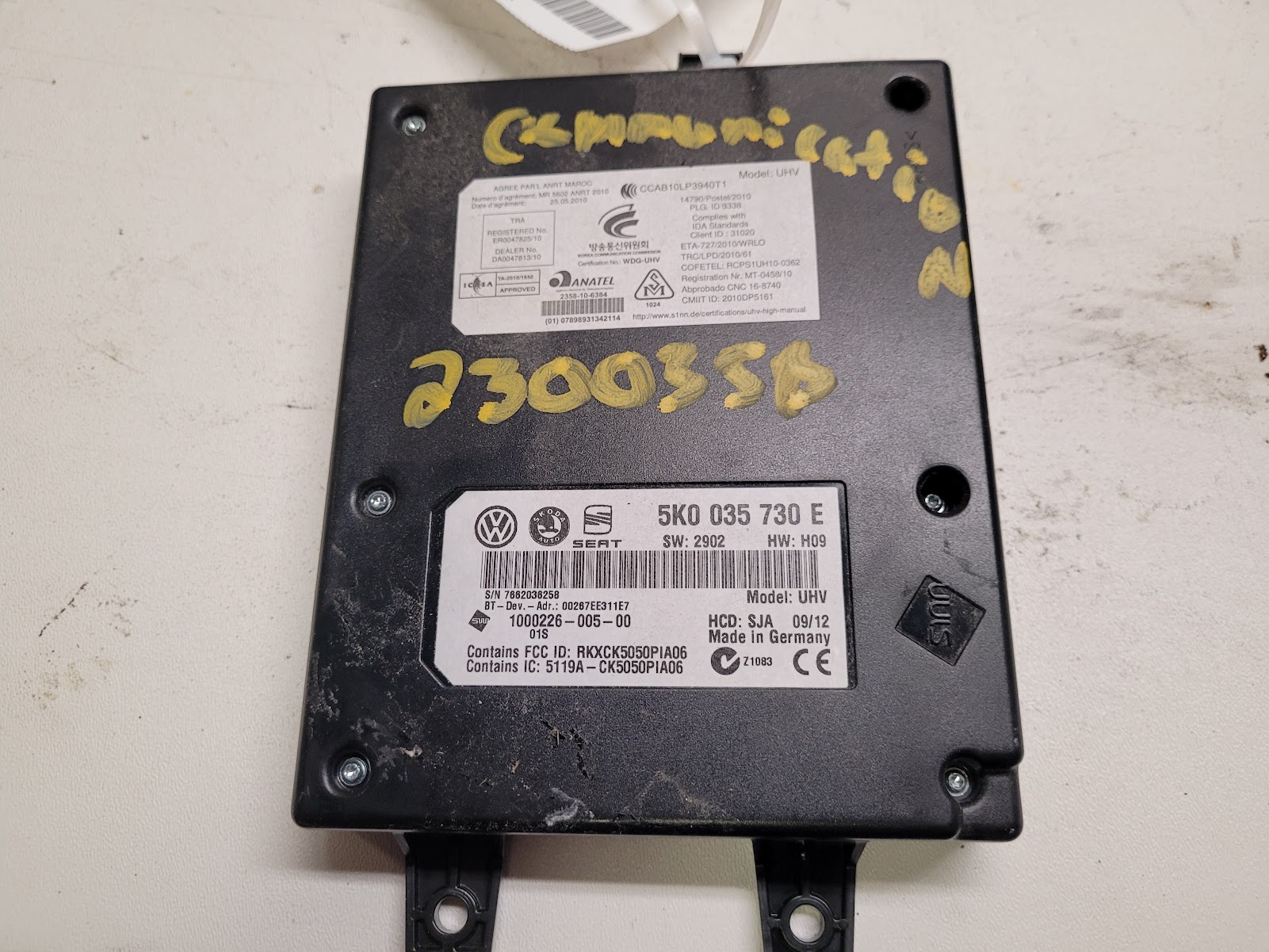 Chassis Control Module for Volkswagen vehicles