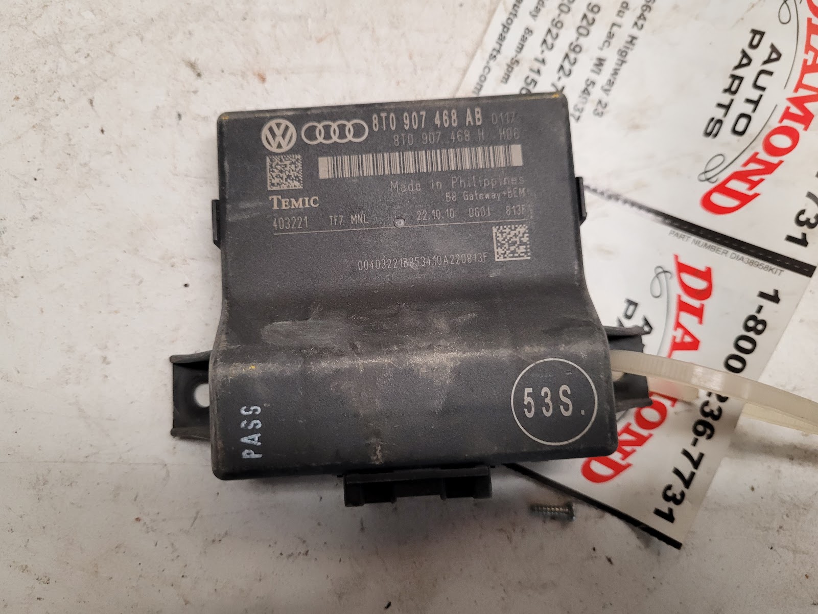 Chassis Control Module for Audi vehicles