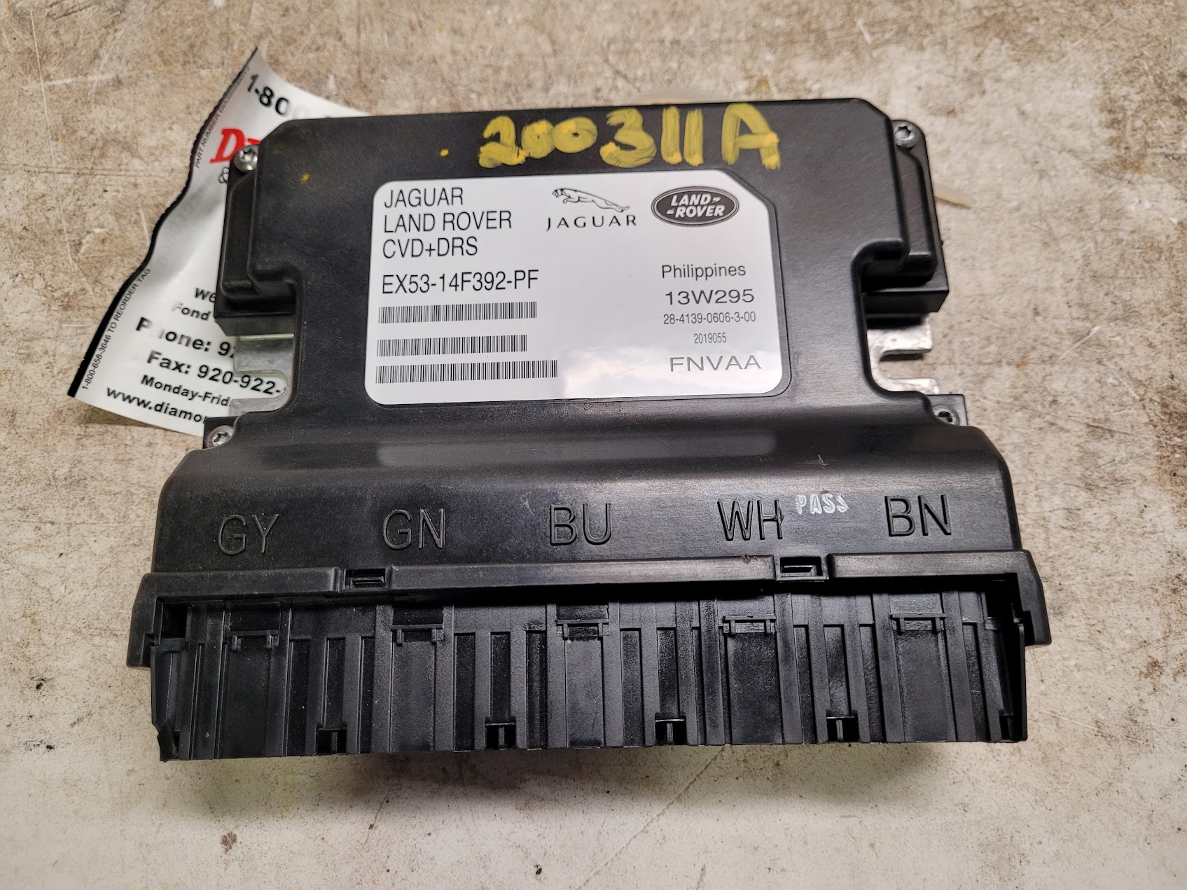 Chassis Control Module for Jaguar vehicles