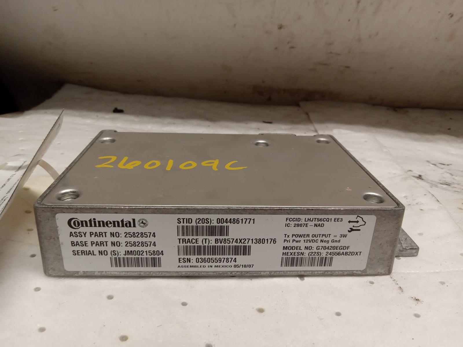 Chassis Control Module for Cadillac, Saturn, Pontiac, Chevrolet, Saab and Buick vehicles