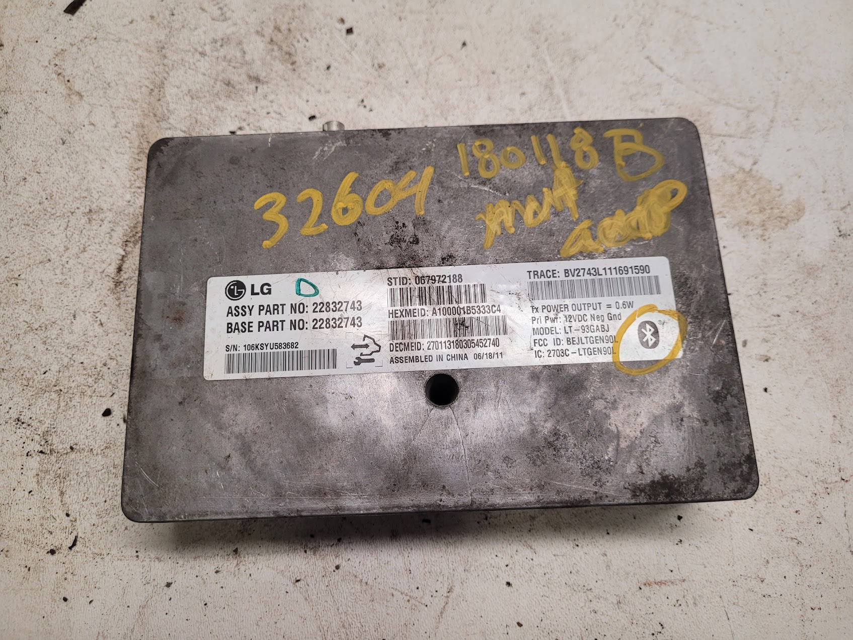 Chassis Control Module for GMC, Cadillac, Chevrolet and Buick vehicles