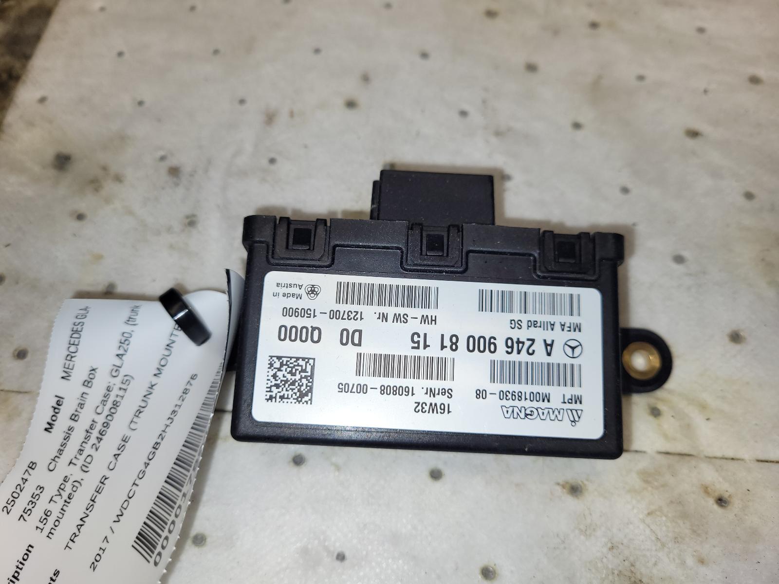 Chassis Control Module for Mercedes-Benz vehicles