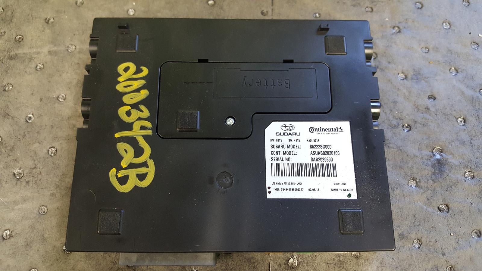 Chassis Control Module for Subaru vehicles