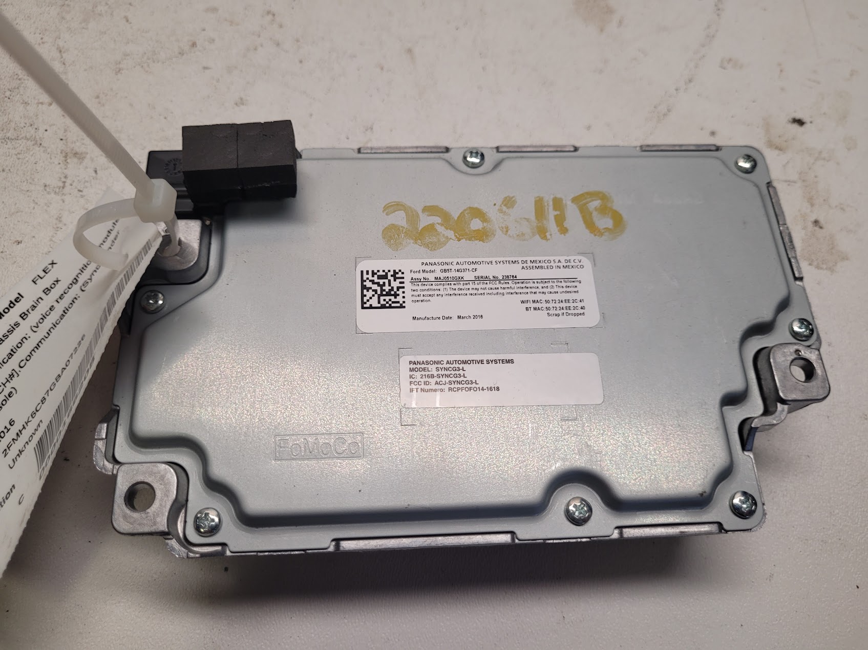 Chassis Control Module for Ford and Lincoln vehicles