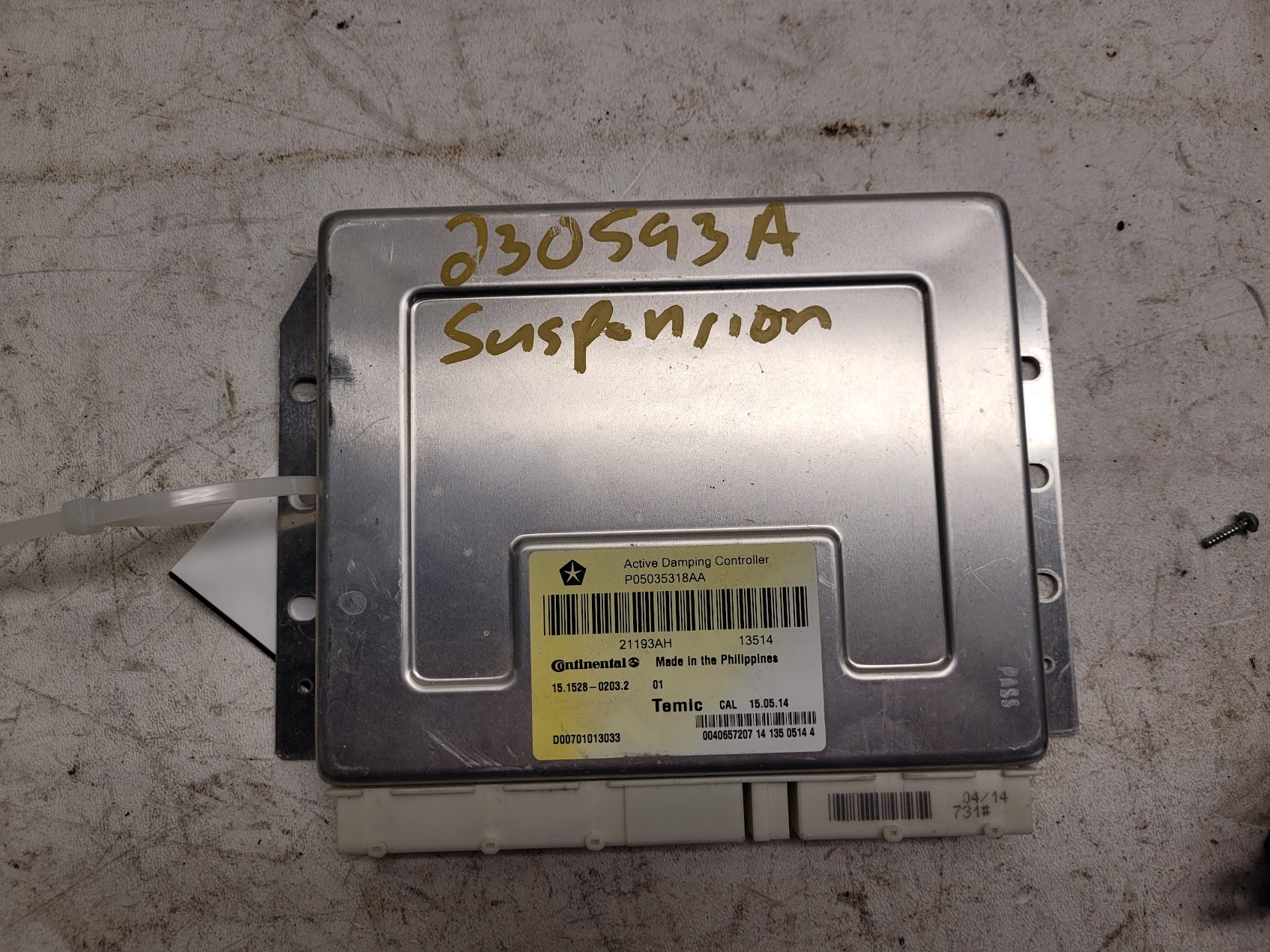 Chassis Control Module for Chrysler, Dodge and Jeep vehicles