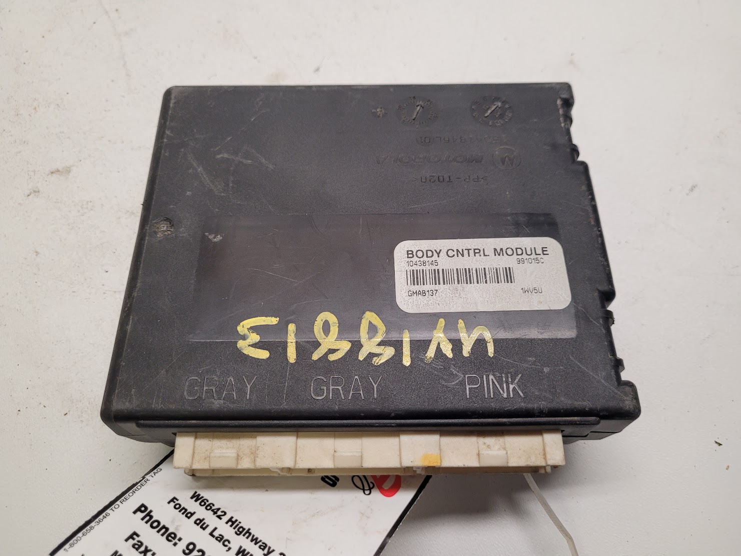 Chassis Control Module for Chevrolet vehicles