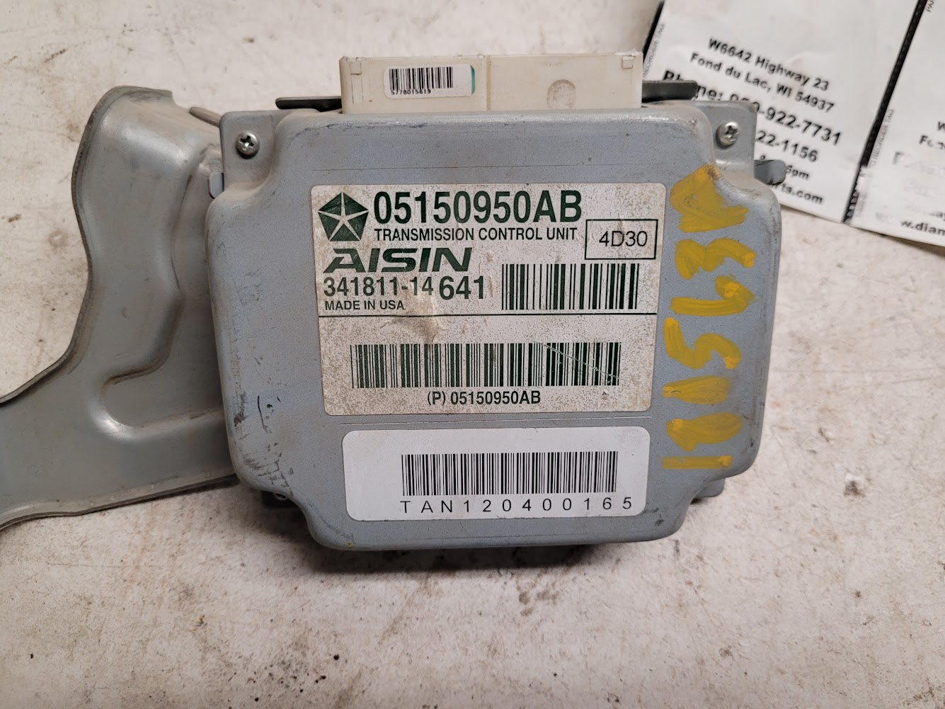 Chassis Control Module for Dodge vehicles