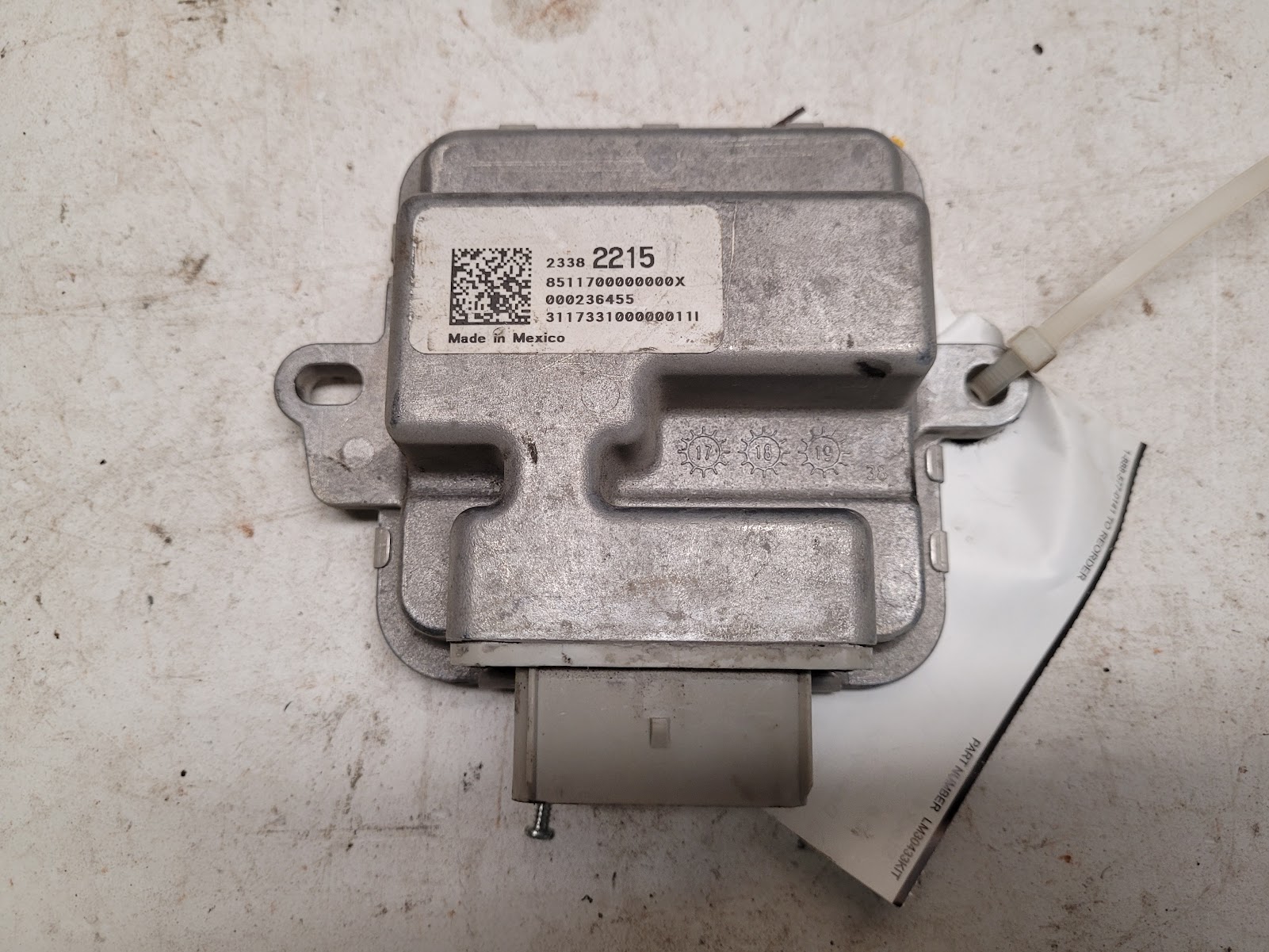 Chassis Control Module for Chevrolet, GMC and Cadillac vehicles