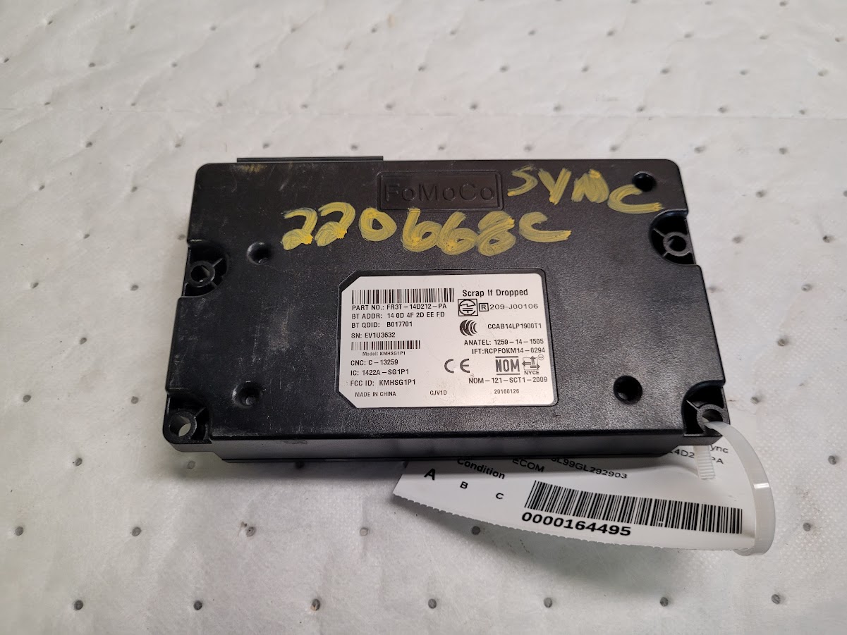 Chassis Control Module for Ford vehicles