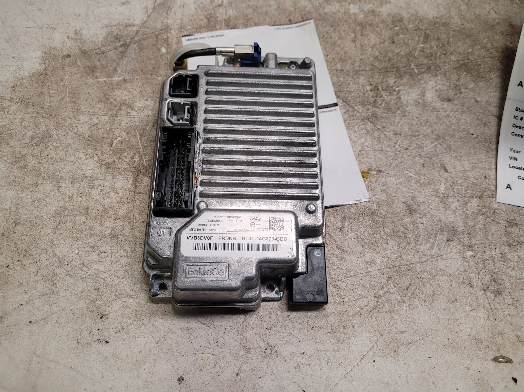 Chassis Control Module for Ford and Lincoln vehicles