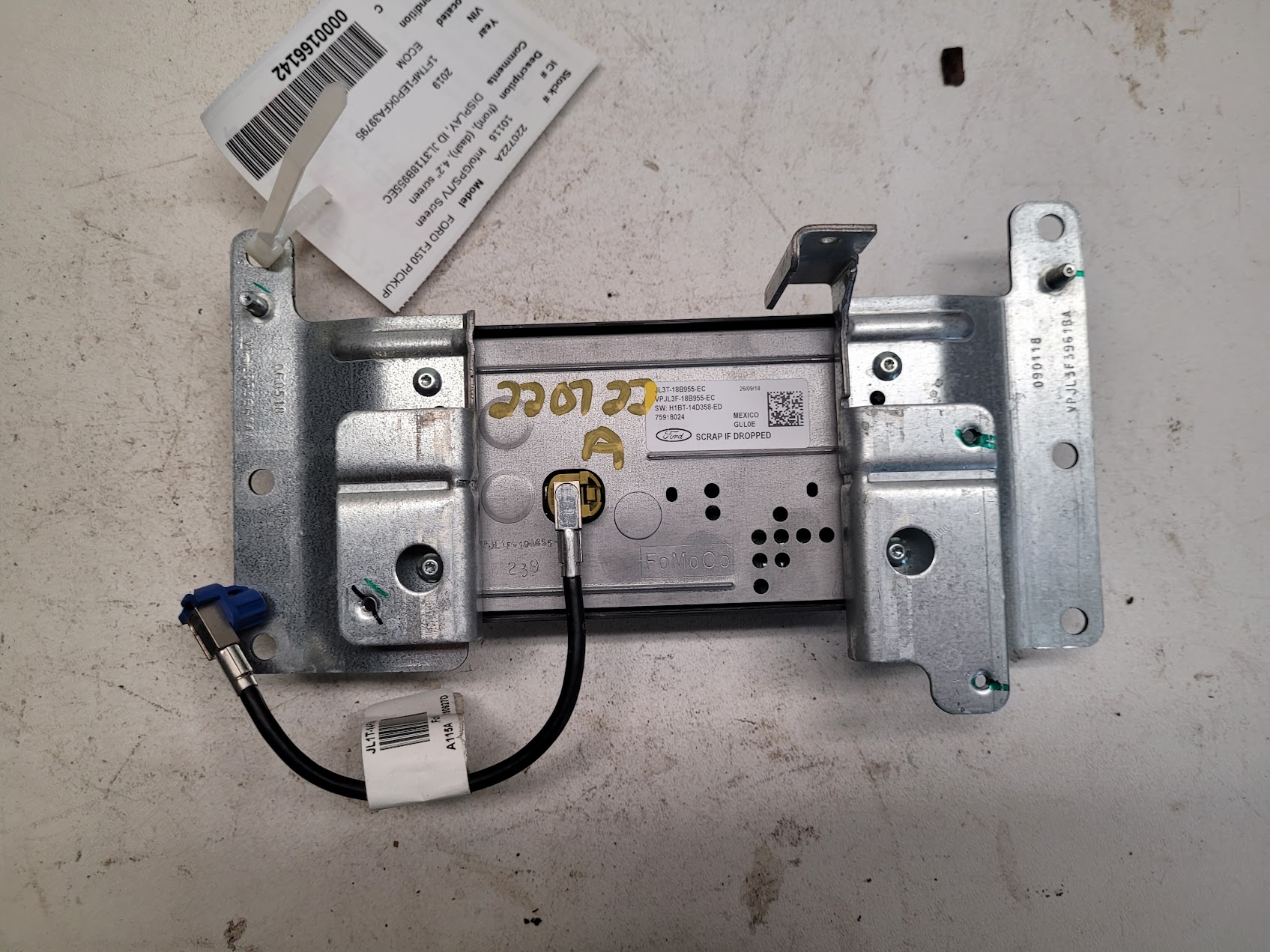 Information Screen for Ford vehicles