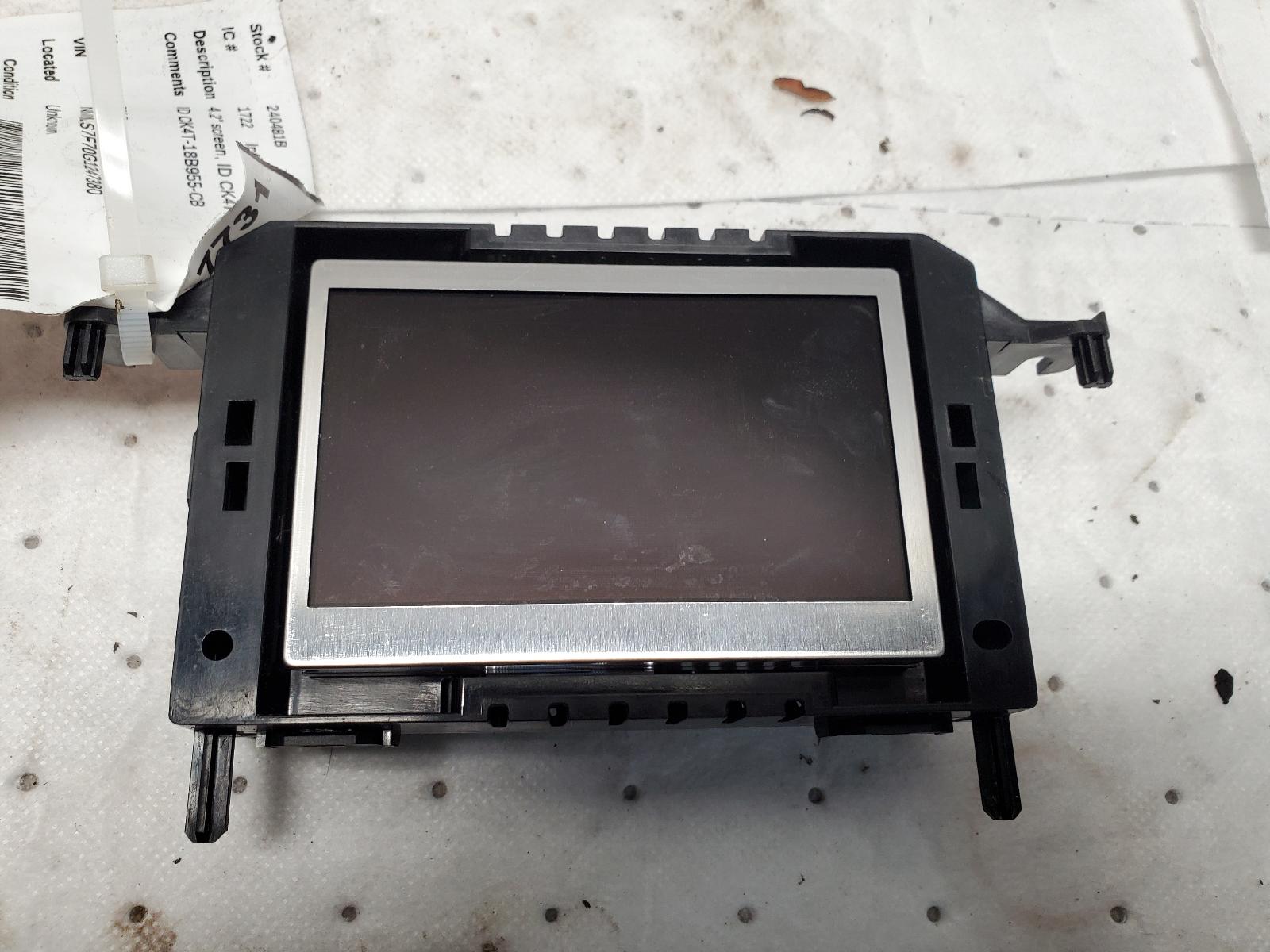 Information Screen for Ford vehicles