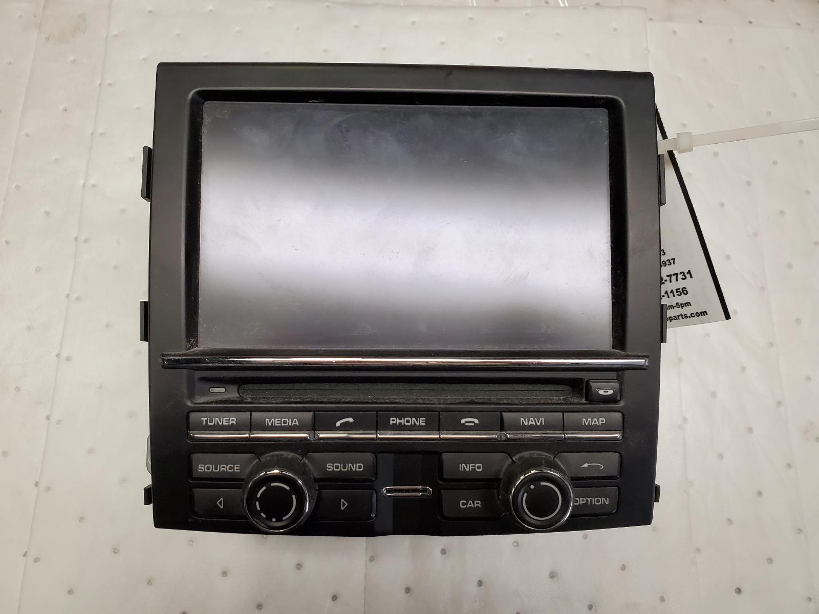 Information Screen for Porsche vehicles