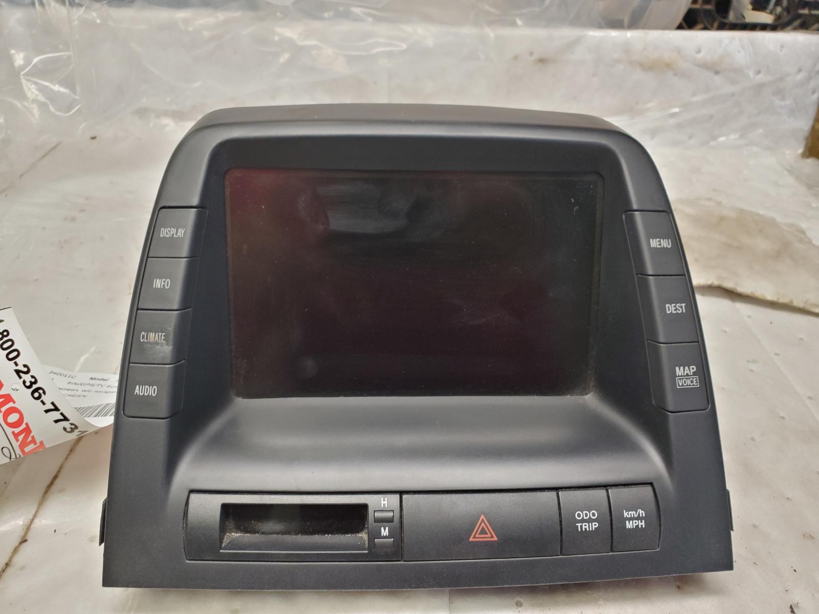 Information Screen for Toyota vehicles