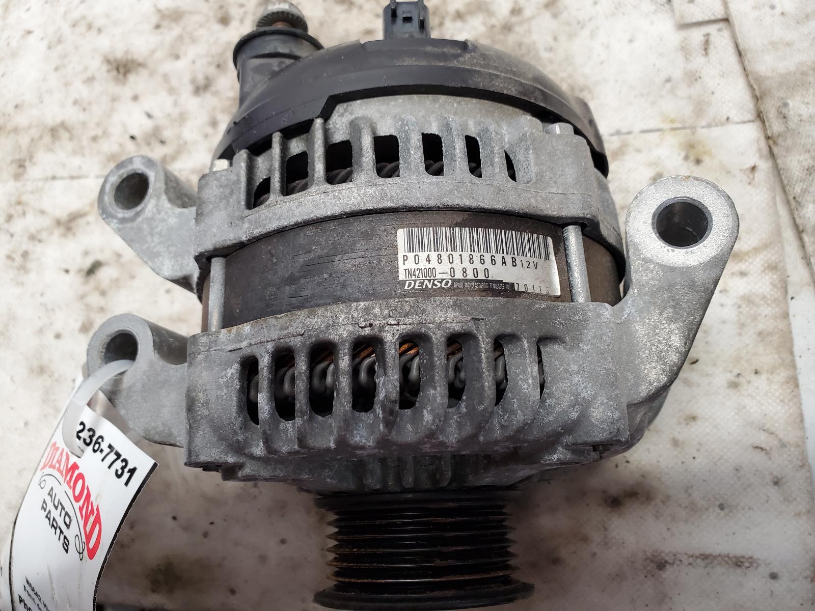 Alternator for Dodge, Jeep and Chrysler vehicles