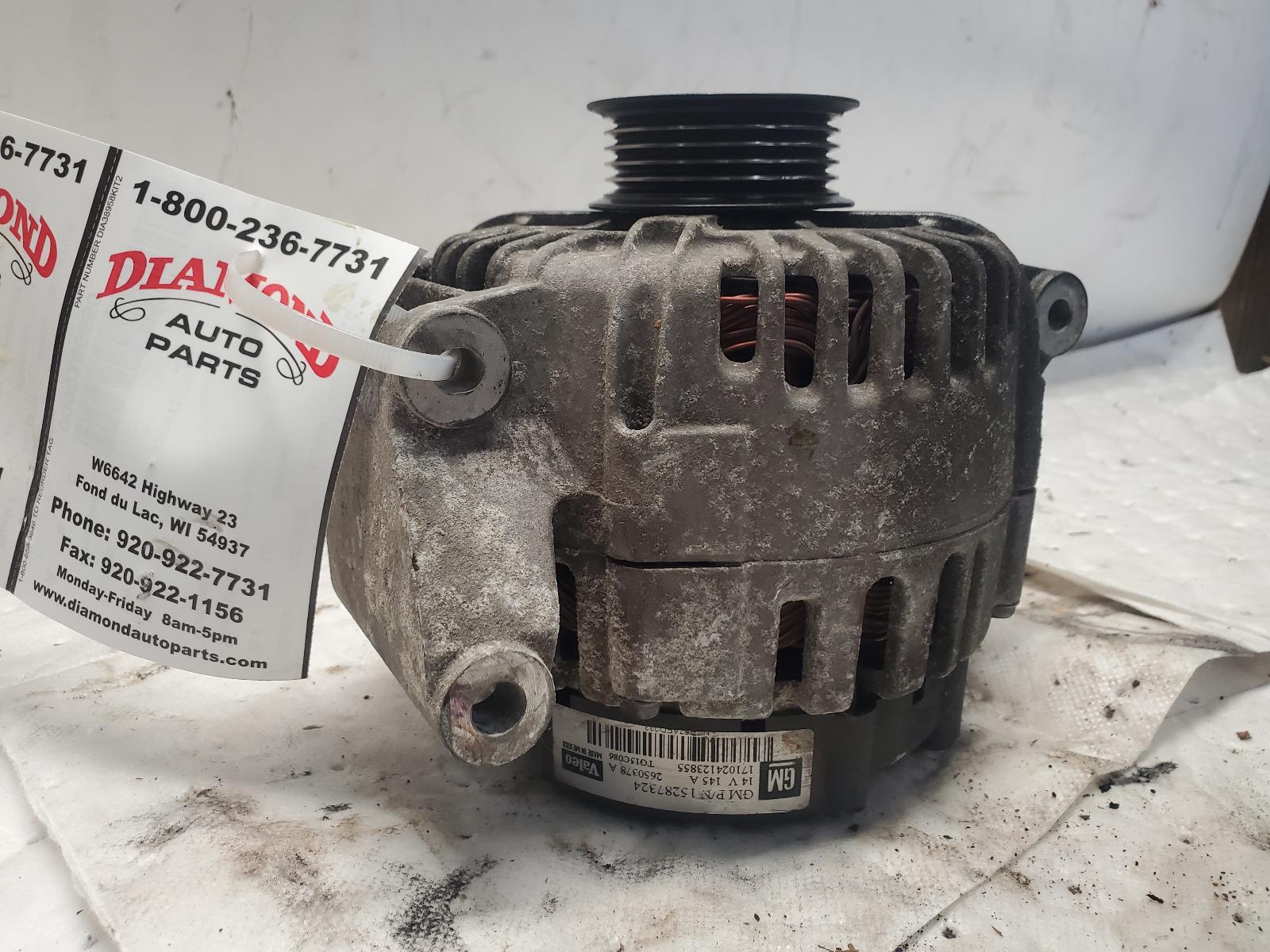 Alternator for Saturn and Pontiac vehicles