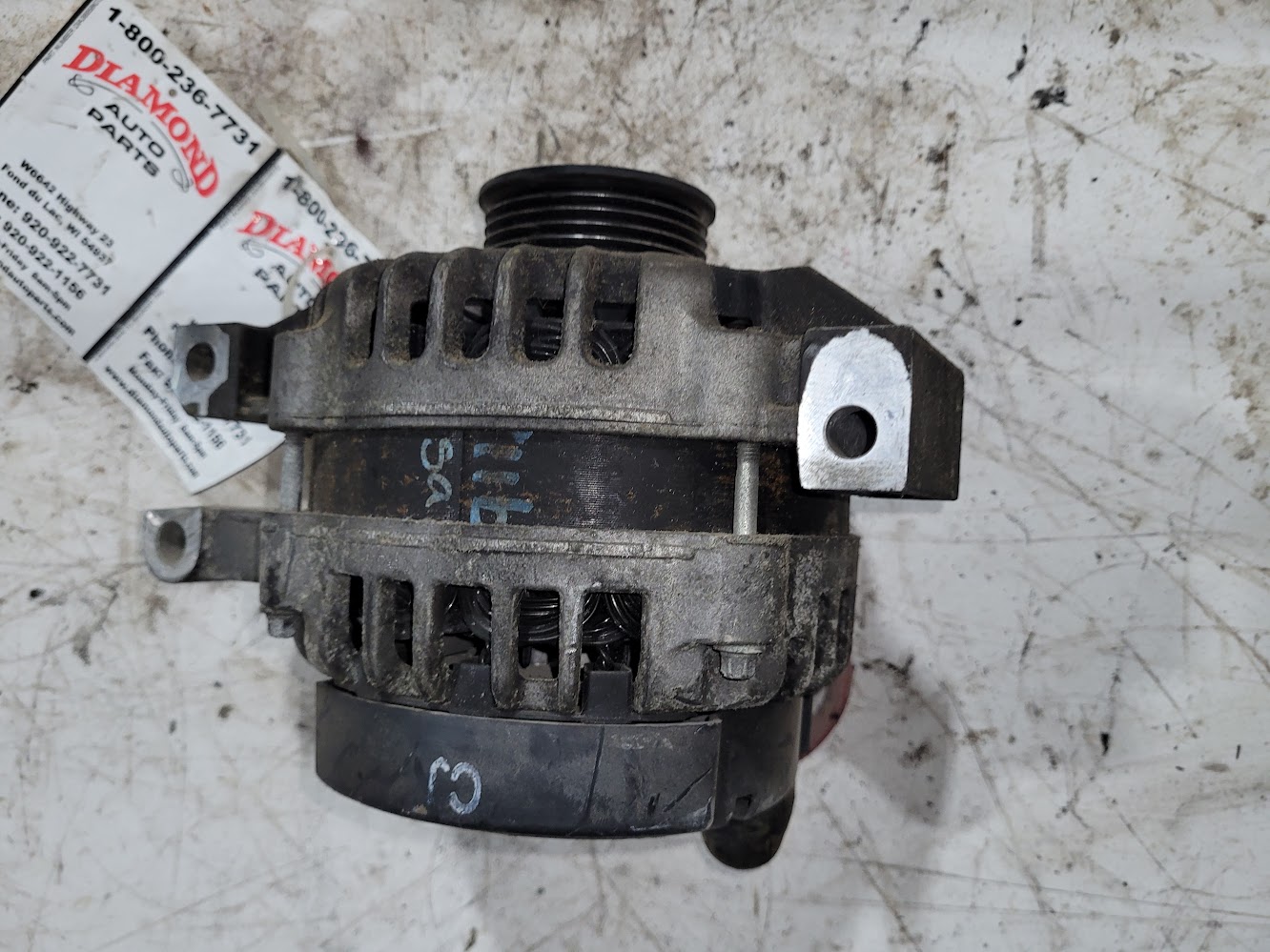 Alternator for GMC, Chevrolet, Buick, Isuzu and Saab vehicles