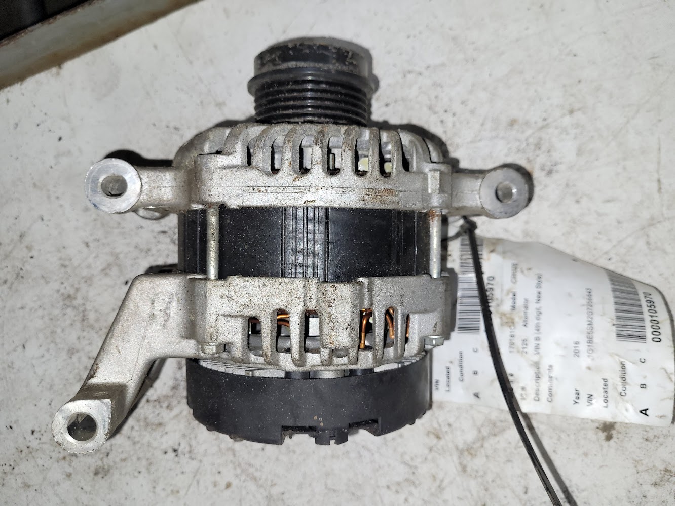Alternator for Chevrolet vehicles