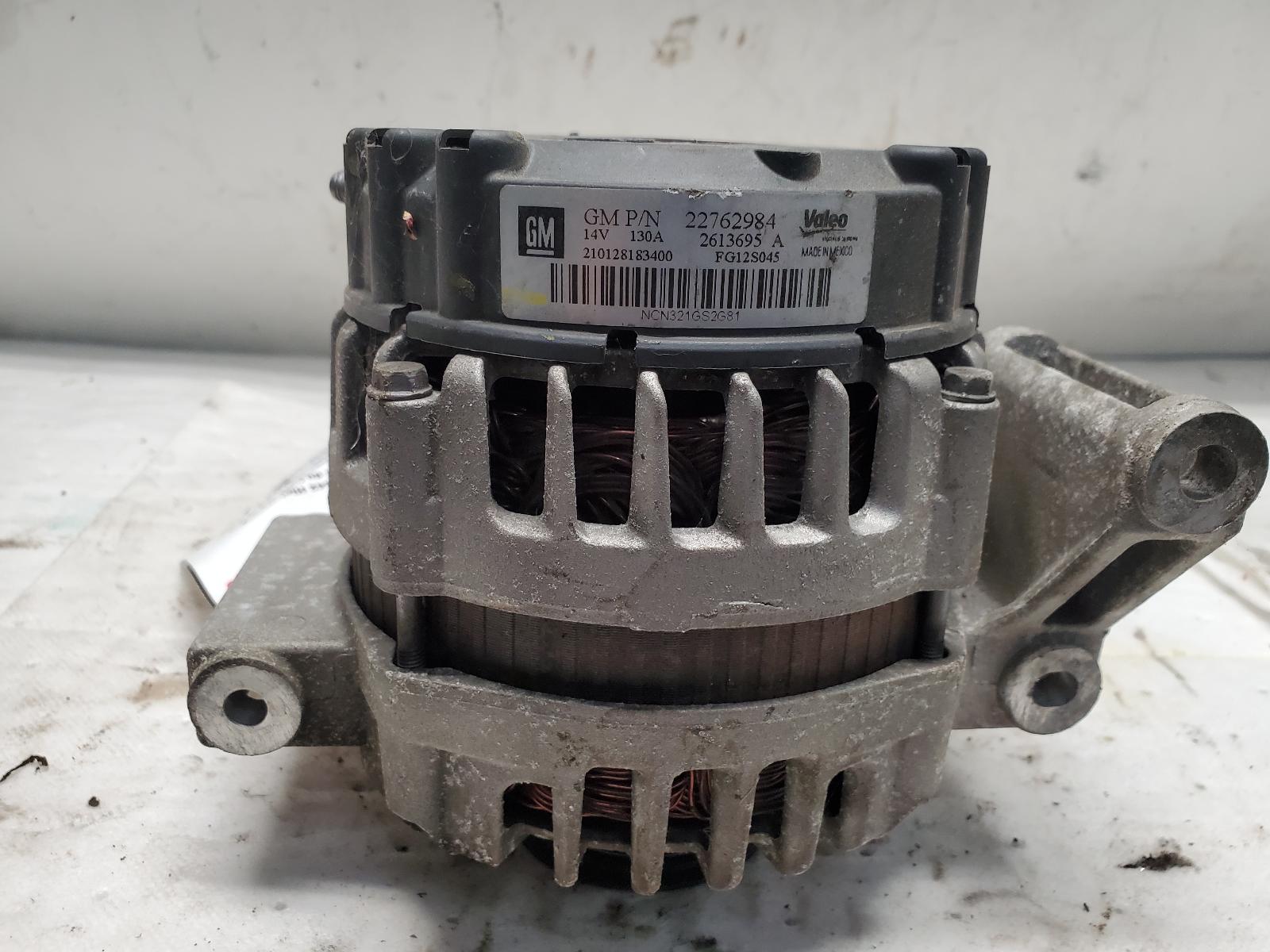 Alternator for Chevrolet, Saturn and Pontiac vehicles