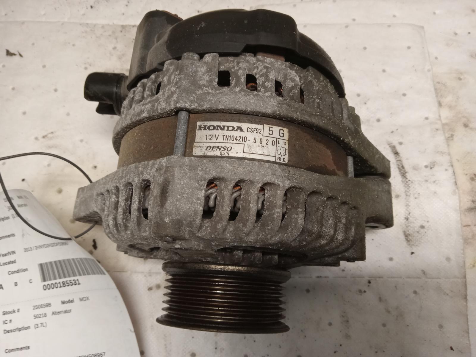 Alternator for Acura and Honda vehicles