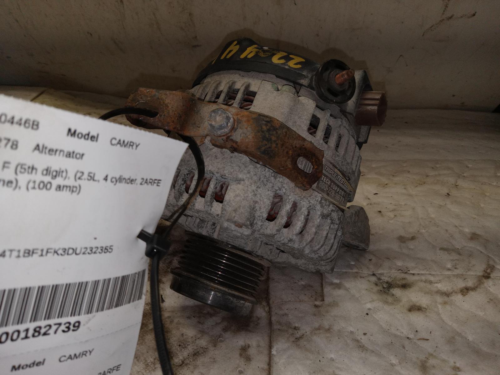 Alternator for Toyota and Scion vehicles