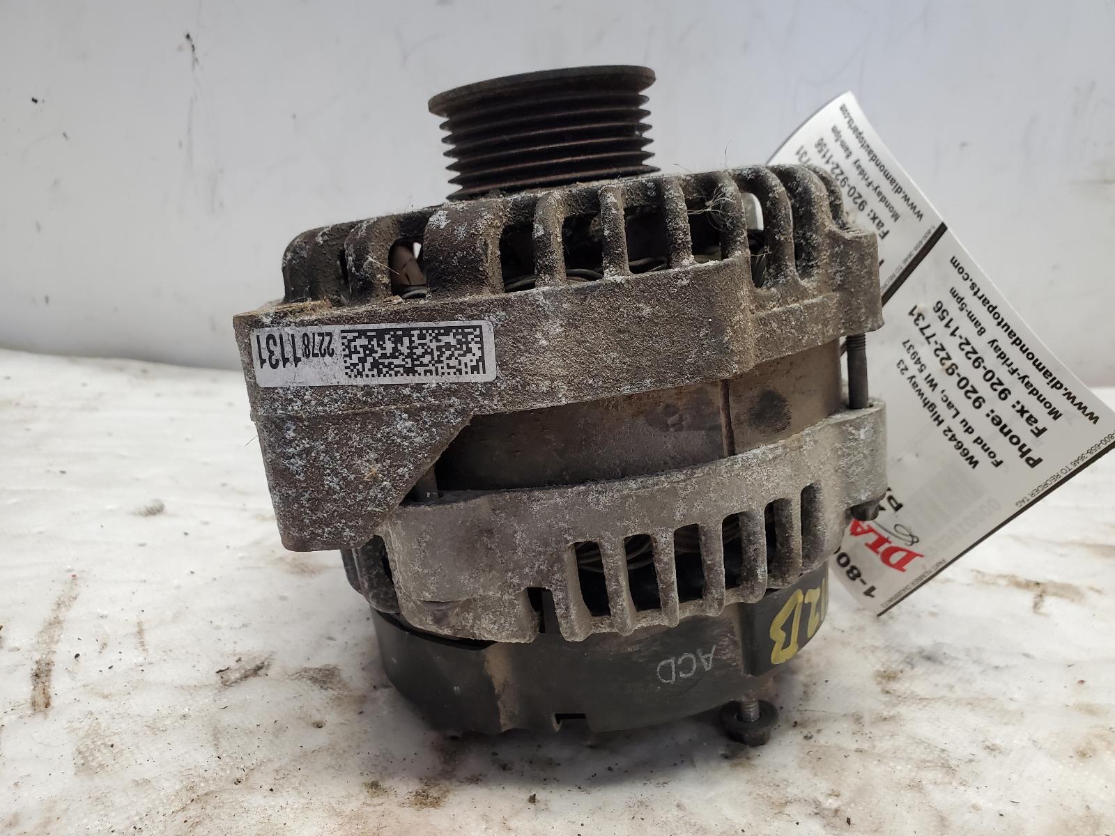 Alternator for GMC, Chevrolet and Cadillac vehicles
