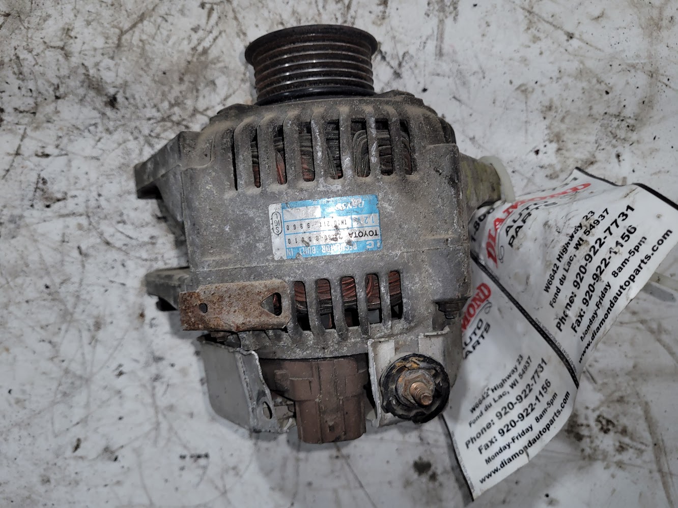 Alternator for Toyota vehicles
