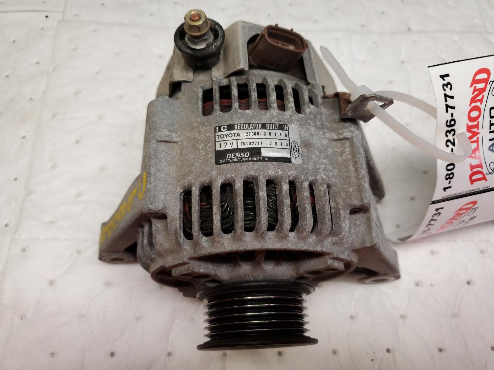 Alternator for Toyota and Pontiac vehicles