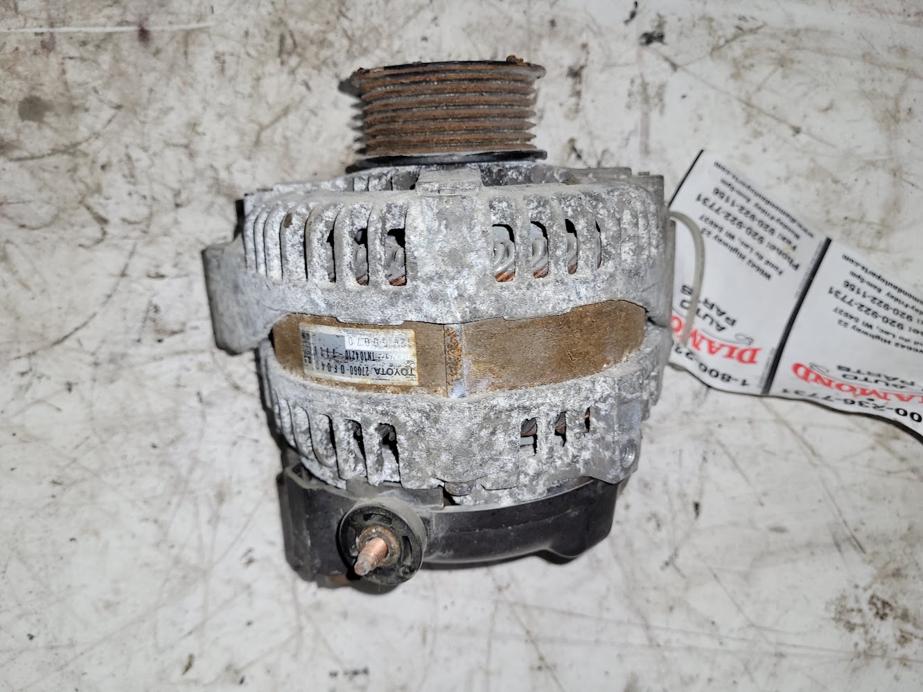 Alternator for Toyota vehicles