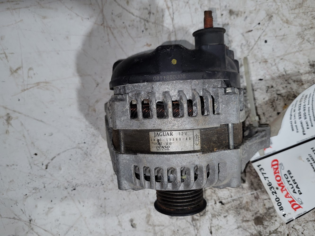 Alternator for Jaguar vehicles