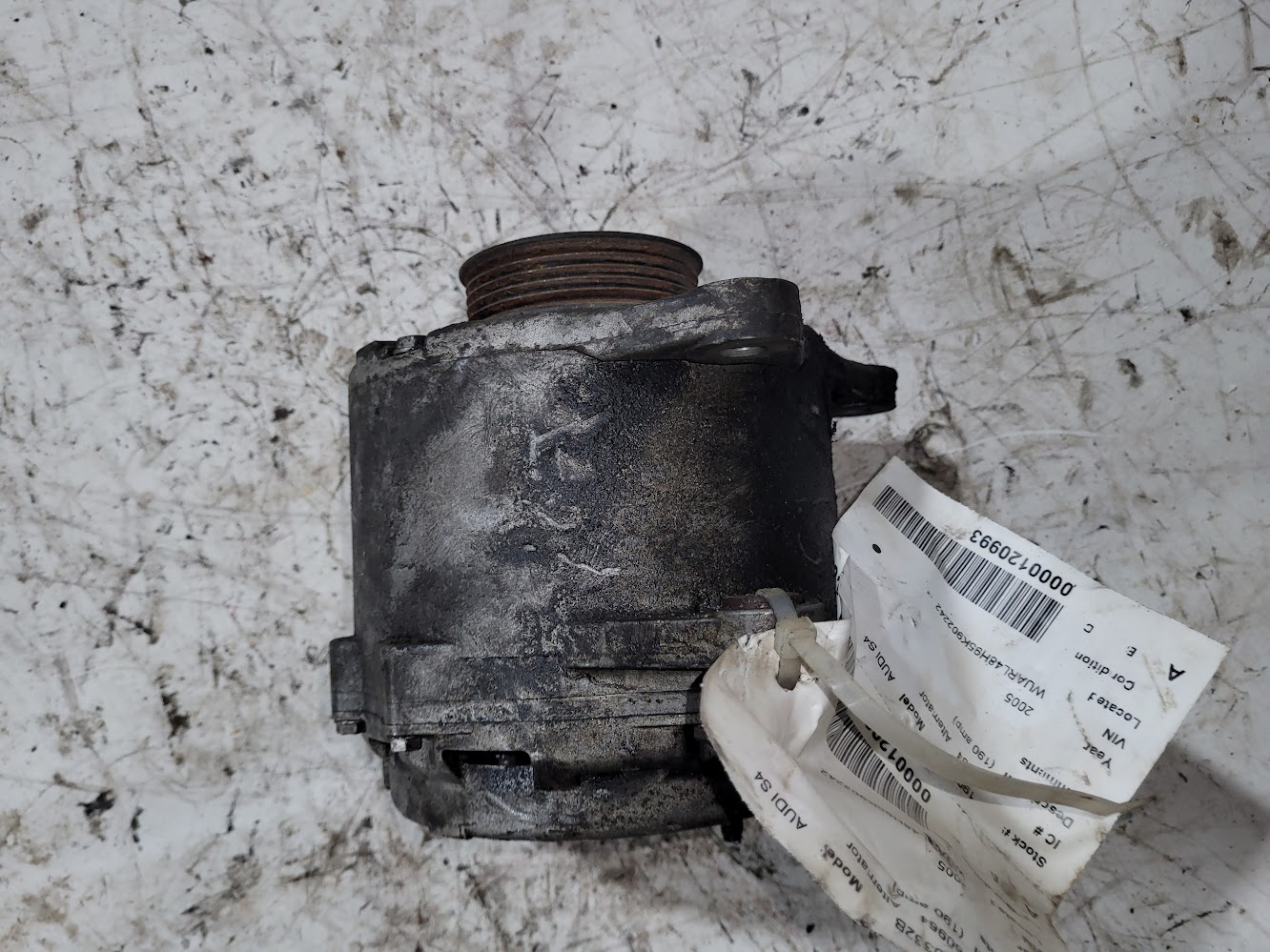 Alternator for Audi vehicles
