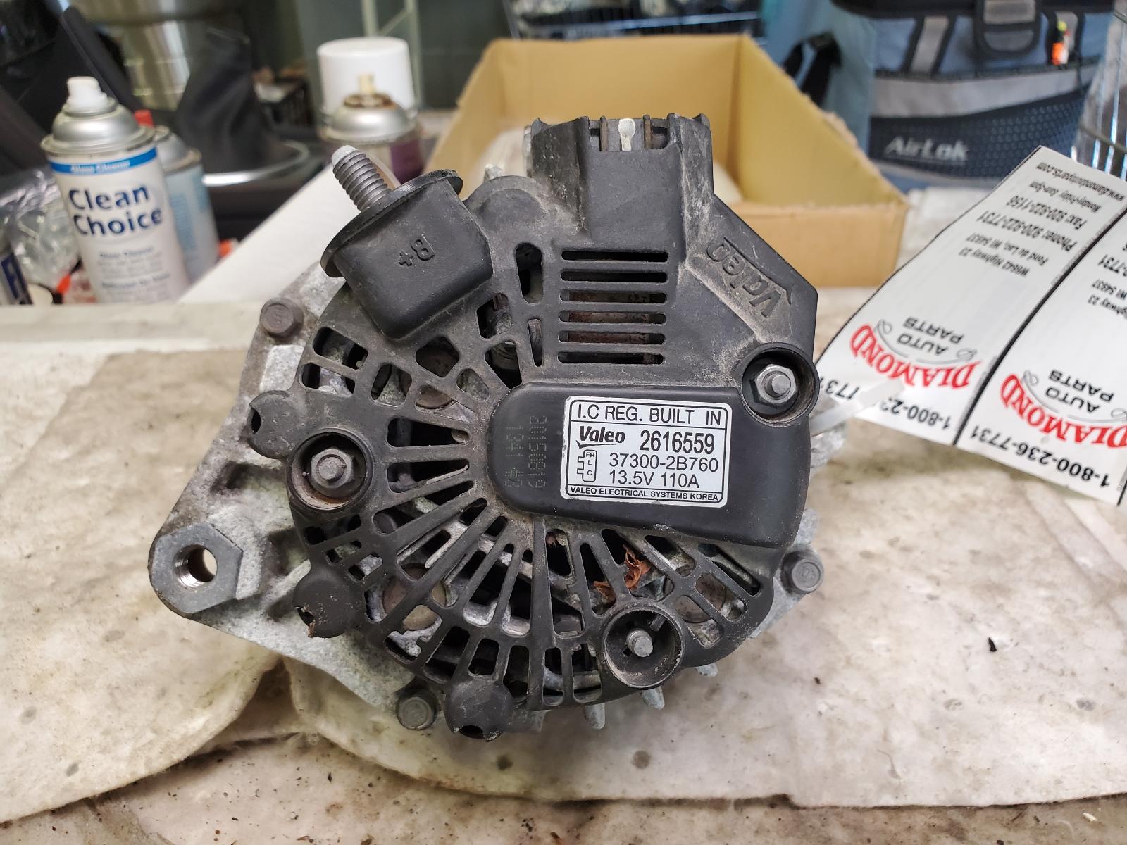 Alternator for Kia and Hyundai vehicles