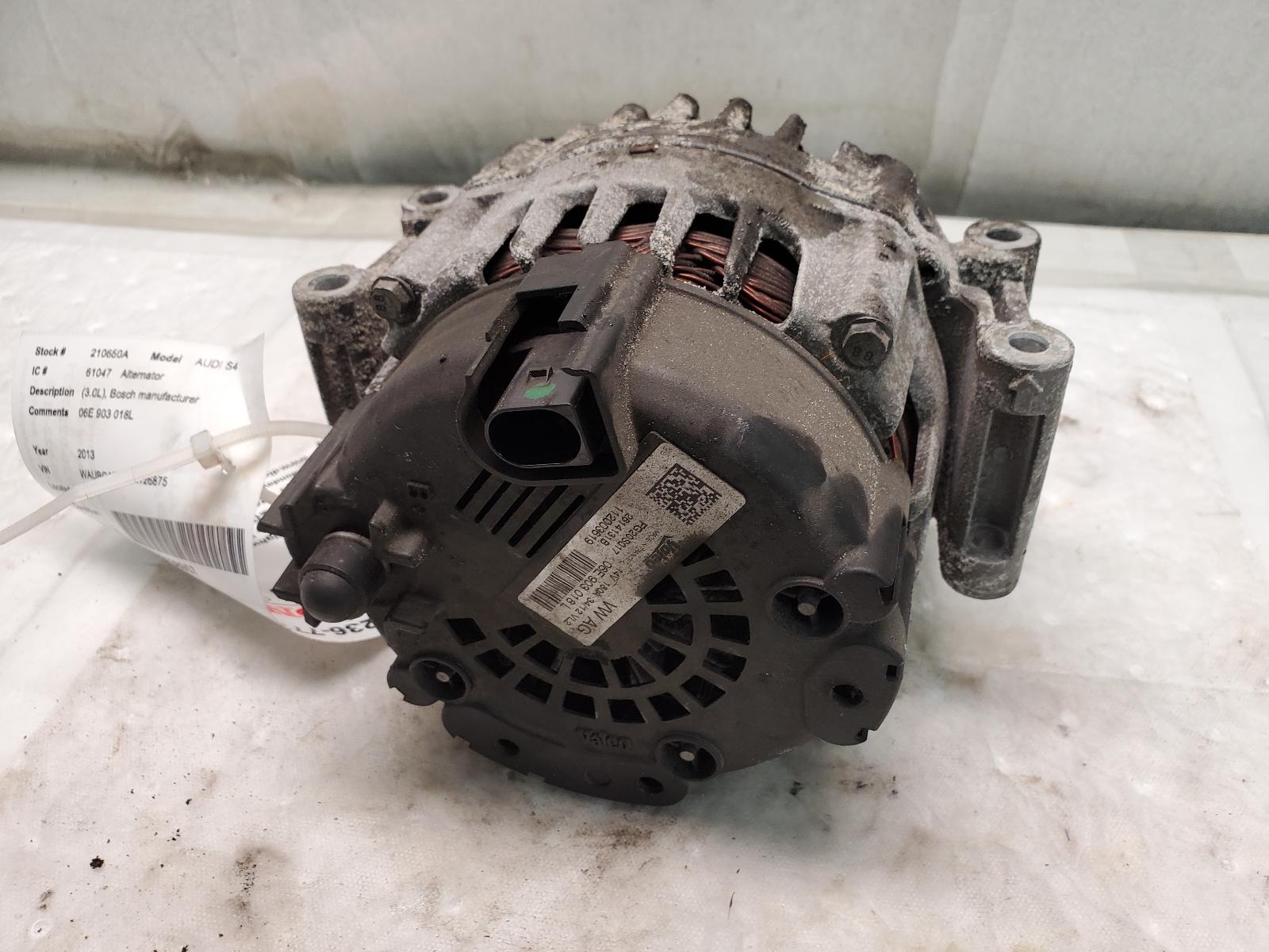 Alternator for Audi vehicles