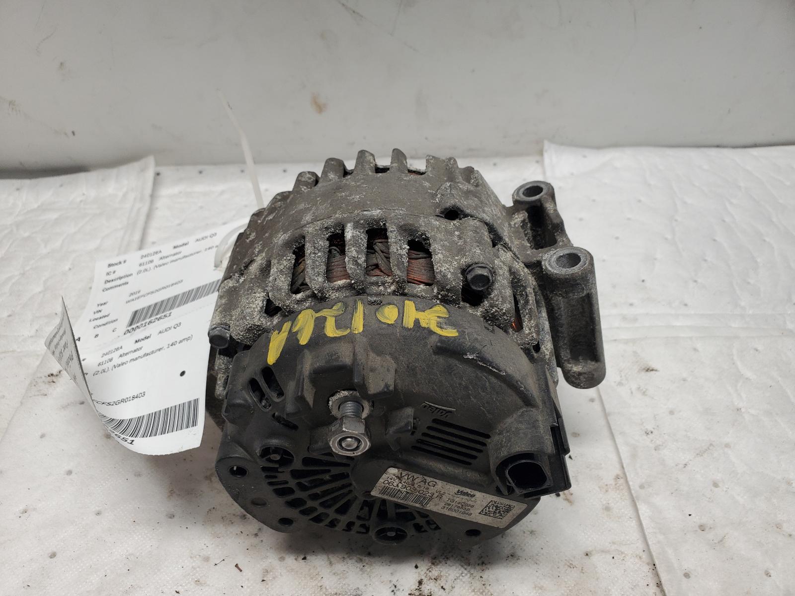 Alternator for Audi vehicles