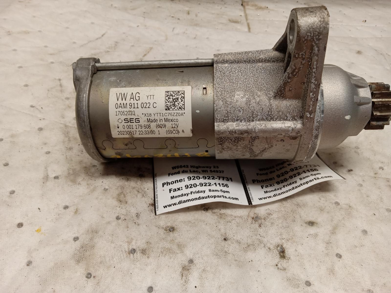 Starter Motor for Volkswagen vehicles