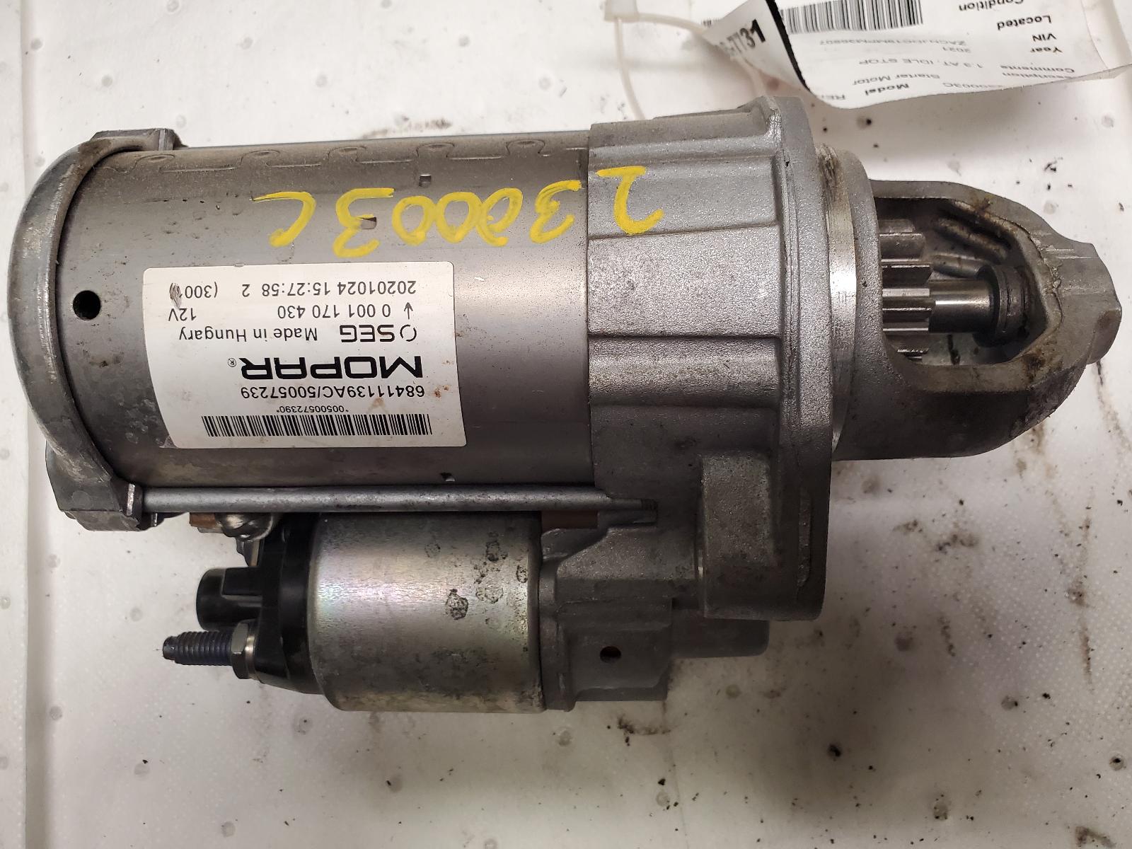 Starter Motor for Jeep vehicles