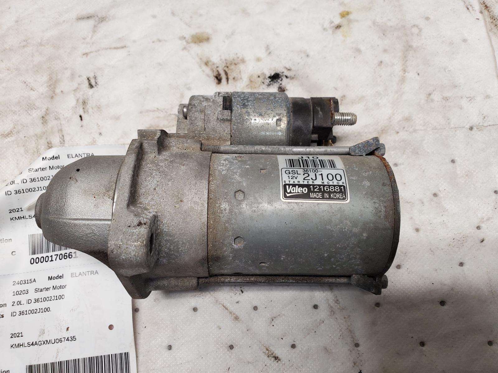 Starter Motor for Hyundai and Kia vehicles