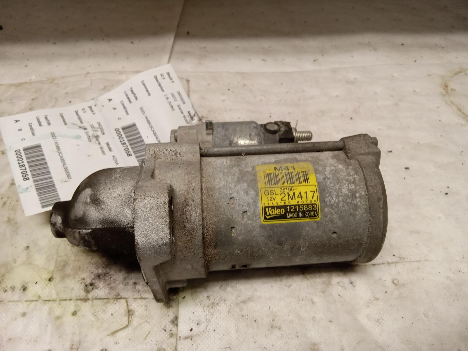 Starter Motor for Kia and Hyundai vehicles