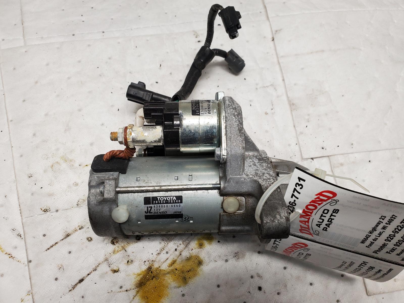 Starter Motor for Lexus and Toyota vehicles