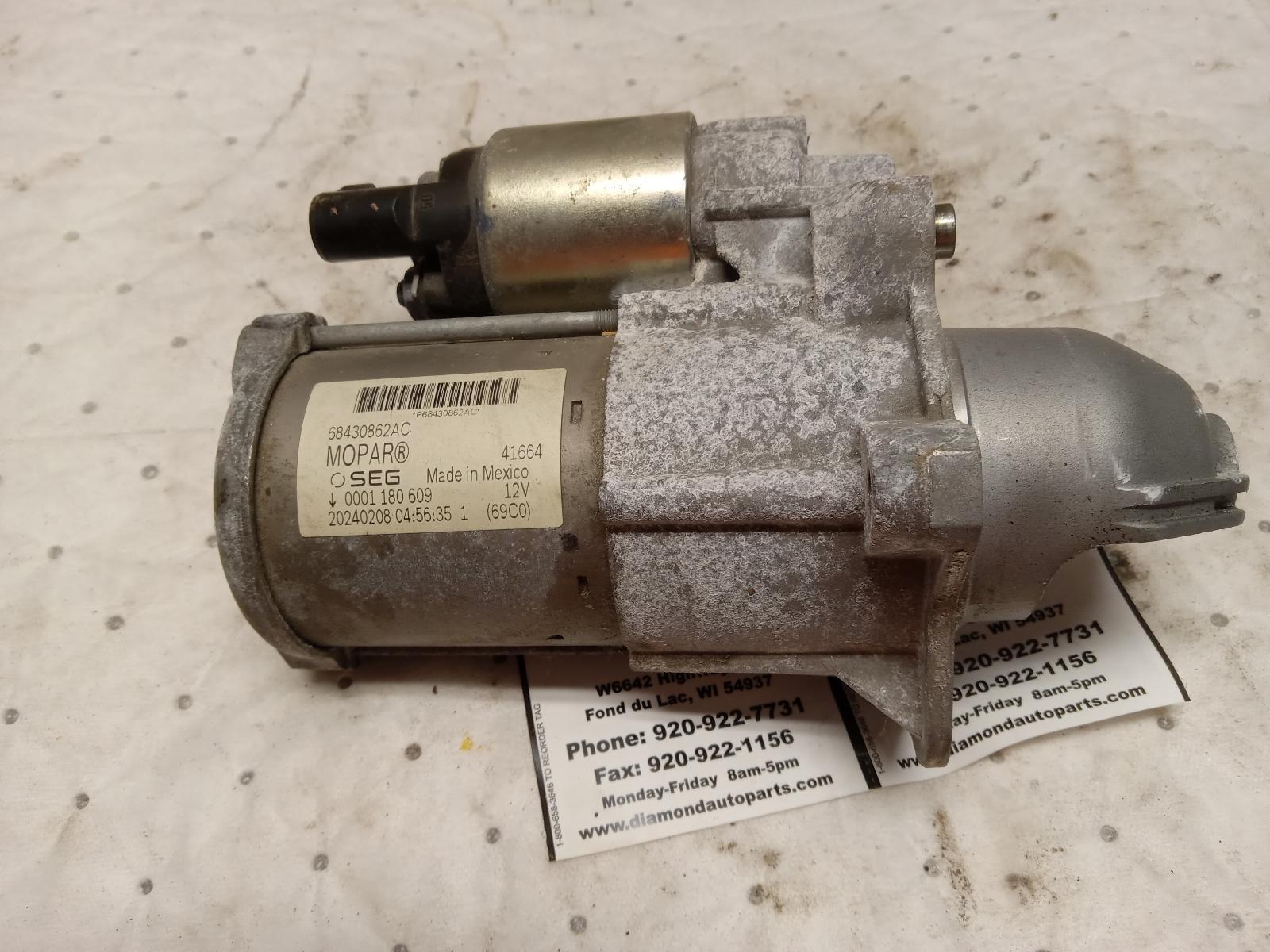 Starter Motor for Jeep vehicles
