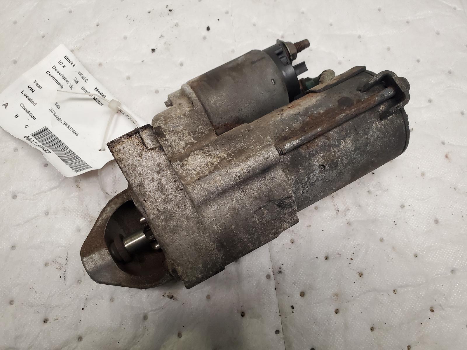 Starter Motor for Buick, Chevrolet, Pontiac and Saturn vehicles