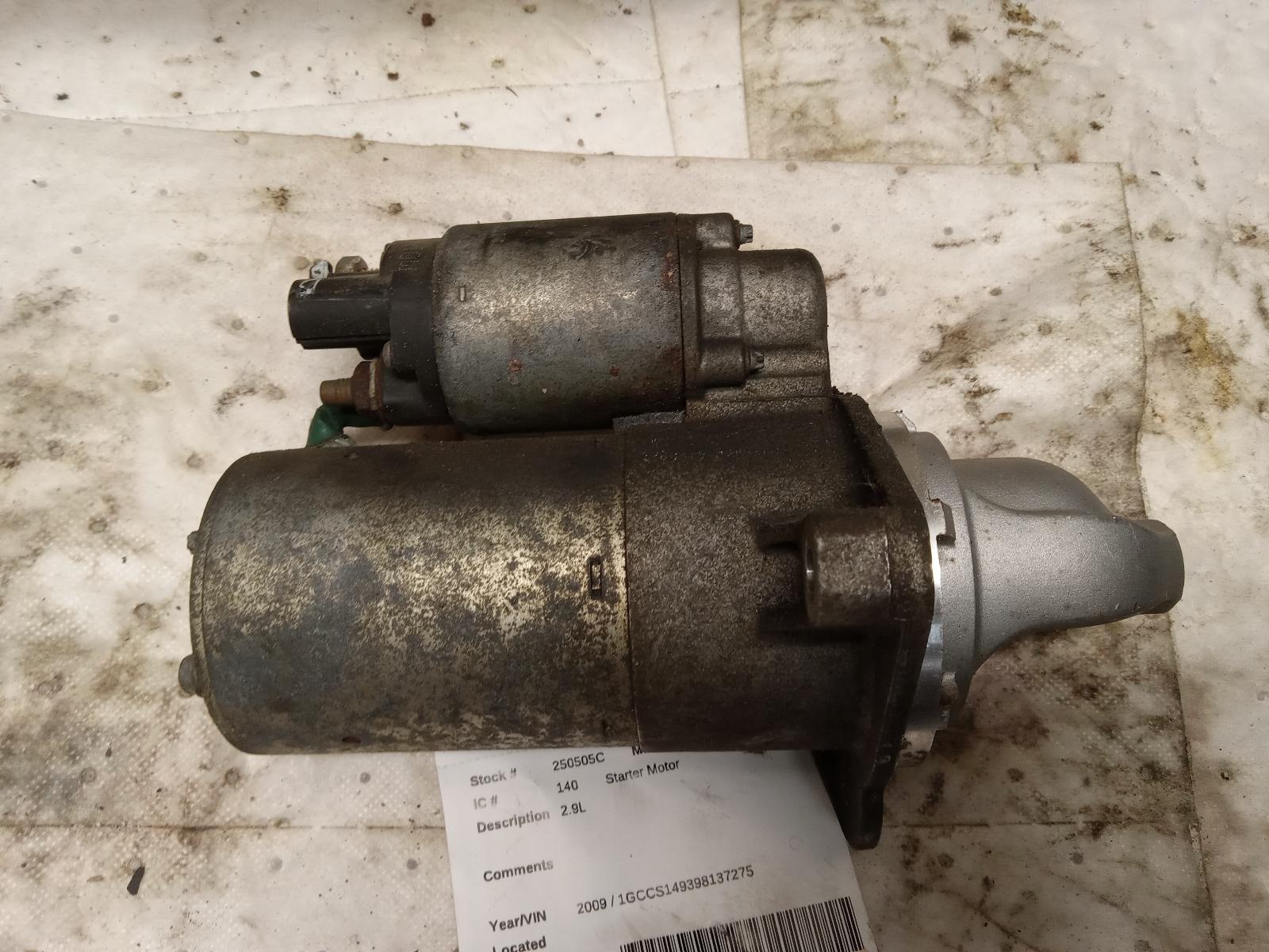 Starter Motor for Isuzu, GMC, Chevrolet, Hummer and Saab vehicles