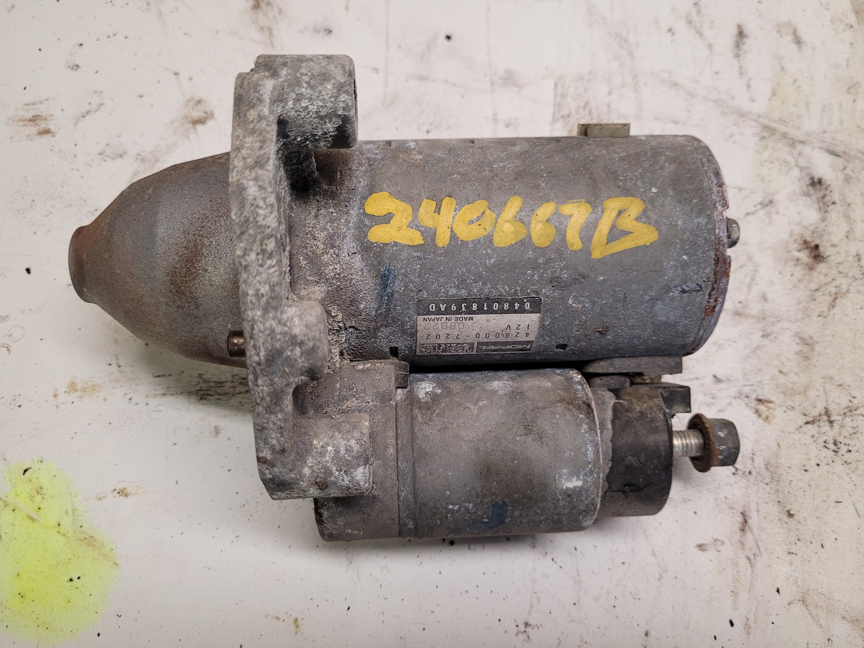 Starter Motor for Chrysler, Dodge, Volkswagen and Jeep vehicles