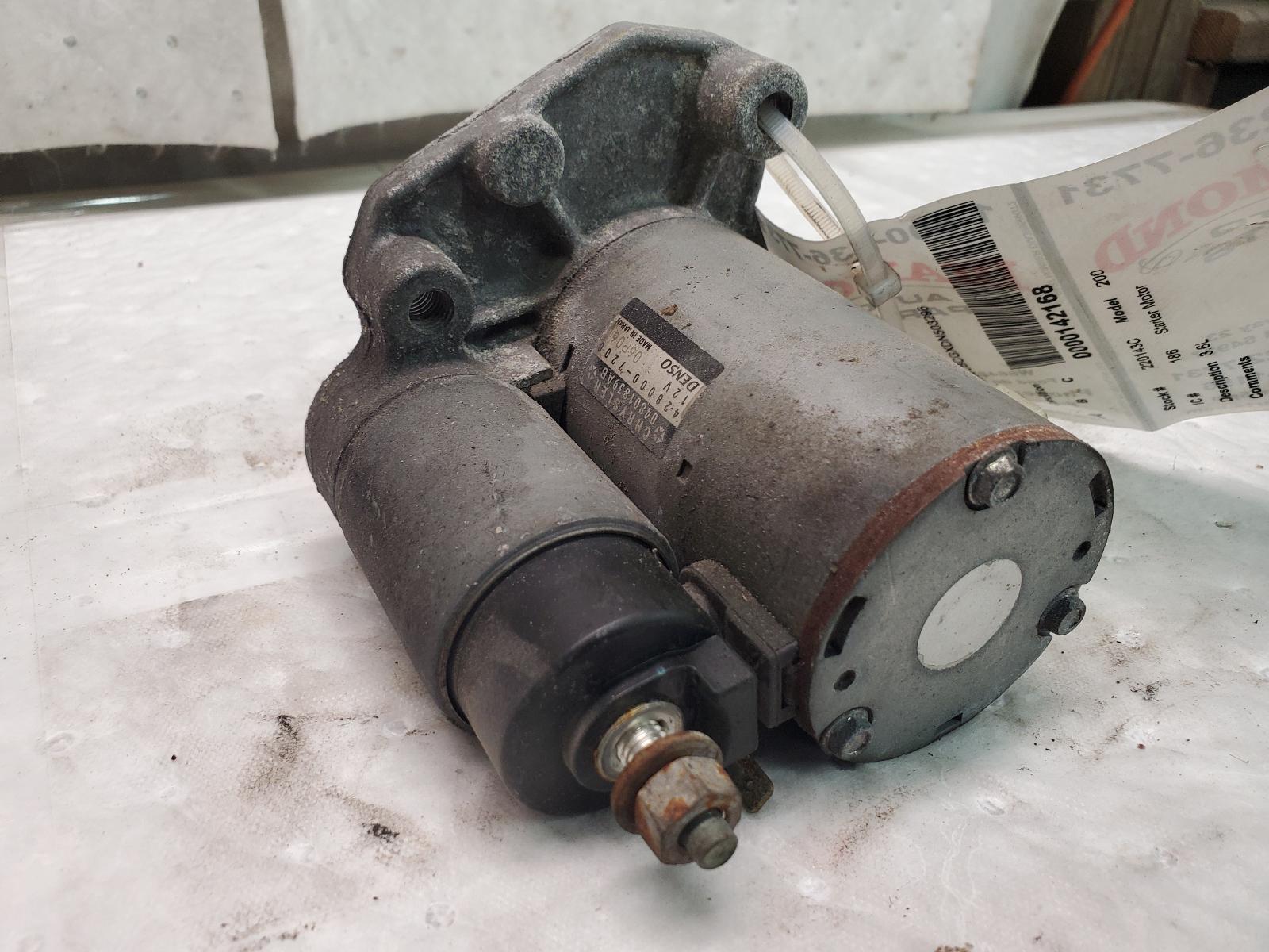Starter Motor for Chrysler and Dodge vehicles