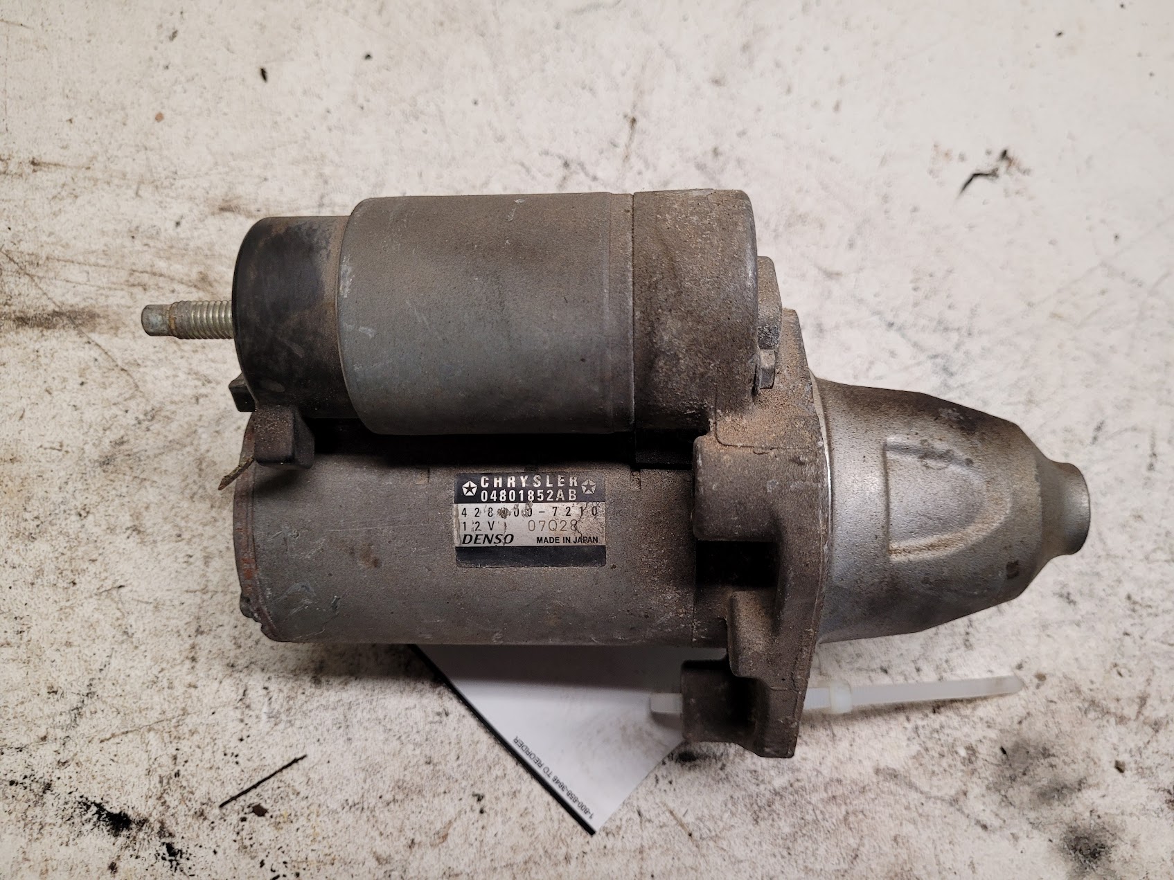 Starter Motor for Dodge, Jeep and Chrysler vehicles