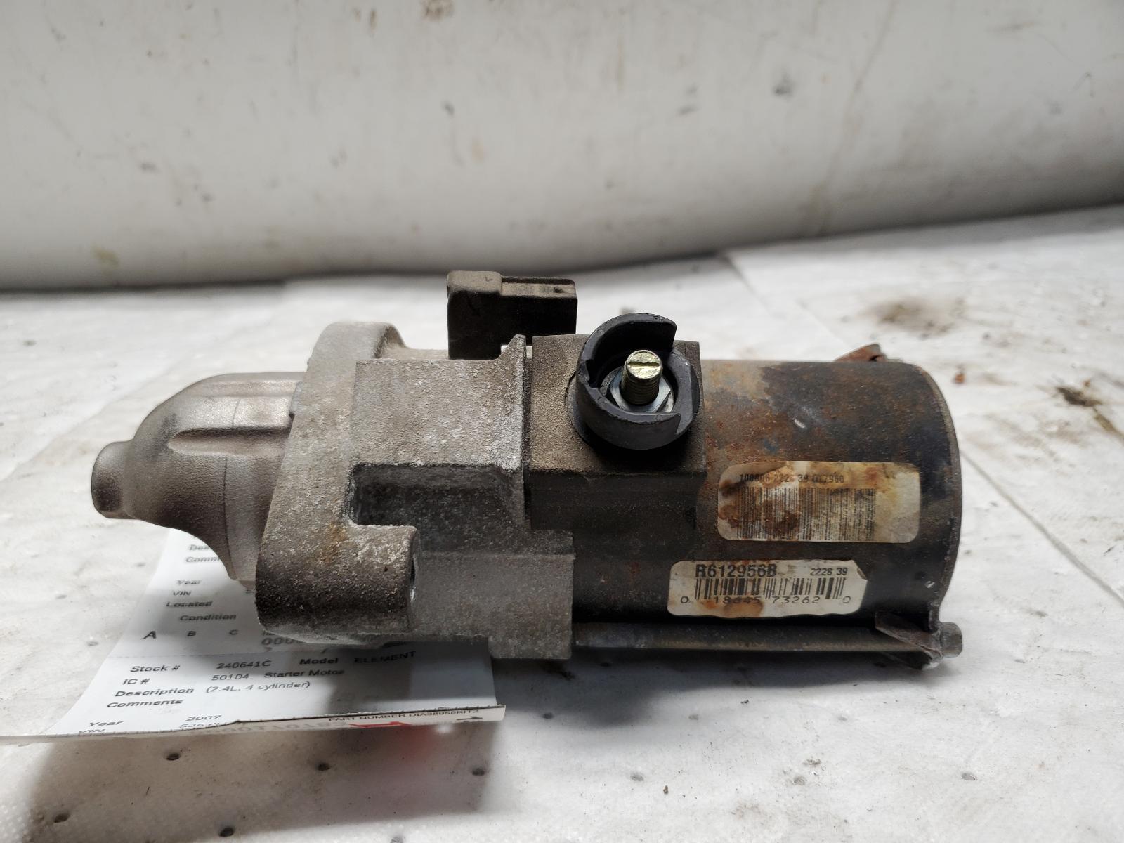 Starter Motor for Honda and Acura vehicles