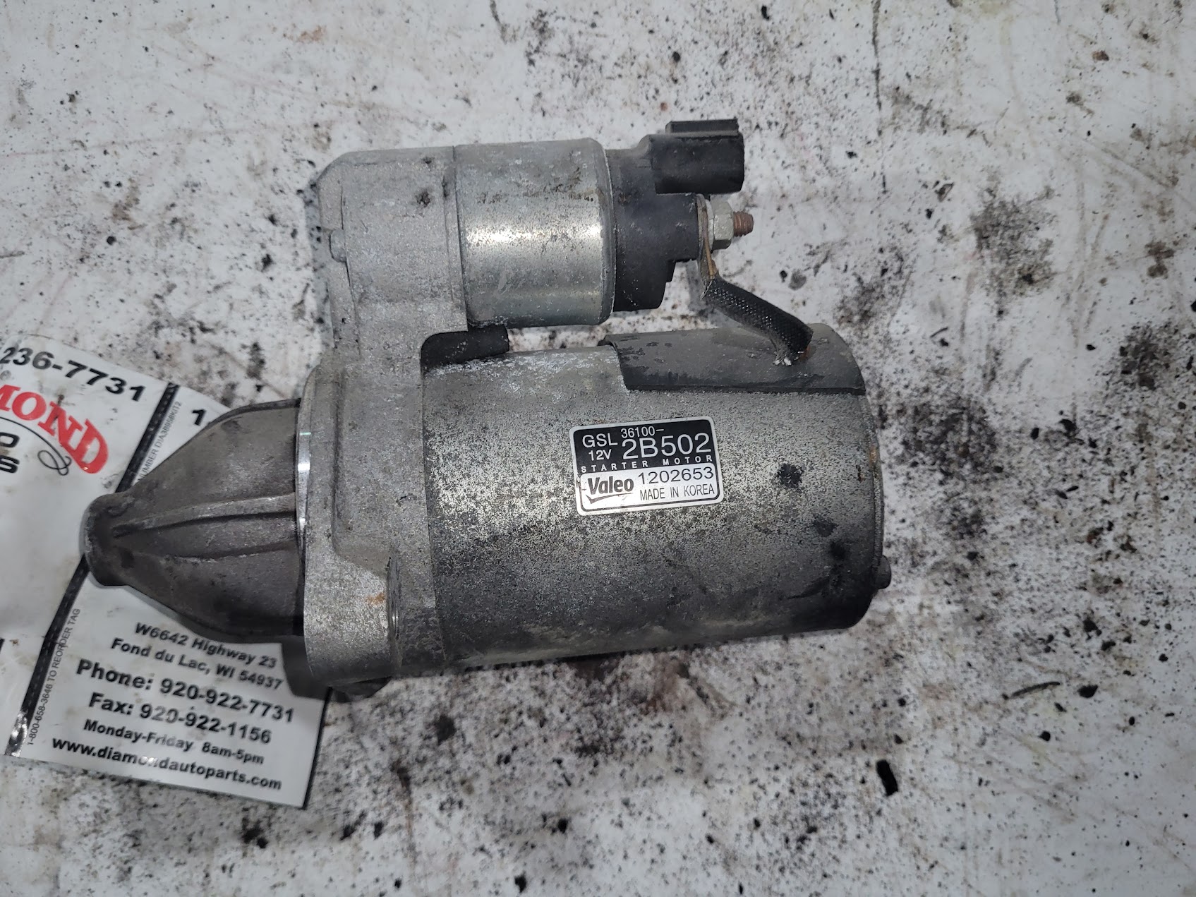 Starter Motor for Kia and Hyundai vehicles